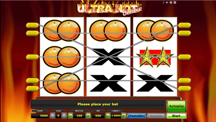 Ultra Hot Deluxe automat do gry
