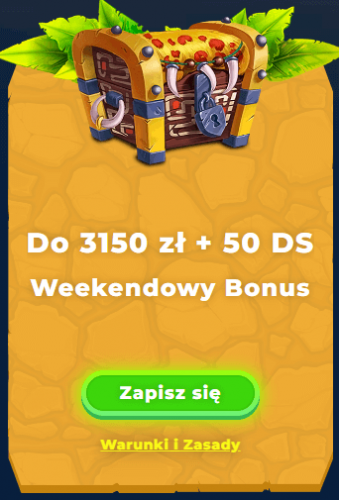 Weekendowy bonus w Wazamba