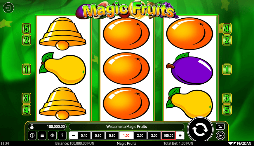 Magic Fruits Automat do Gry Magic Fruits Automat do Gry