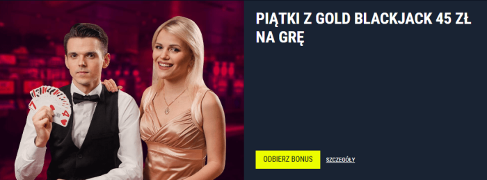 Piatki z Gold Blackjack