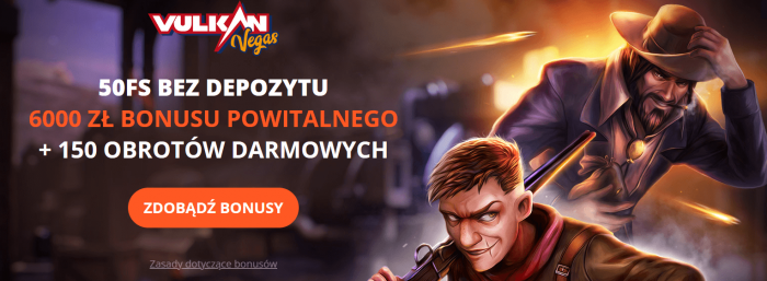 Vulkan Vegas Bonus bez Depozytu