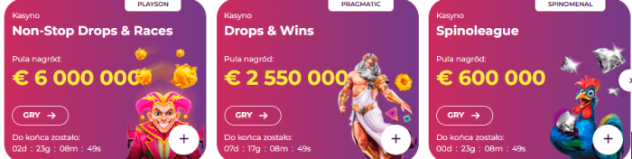 Turnieje w AllRight Casino