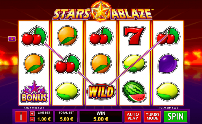 Stars Ablaze Automat do Gry