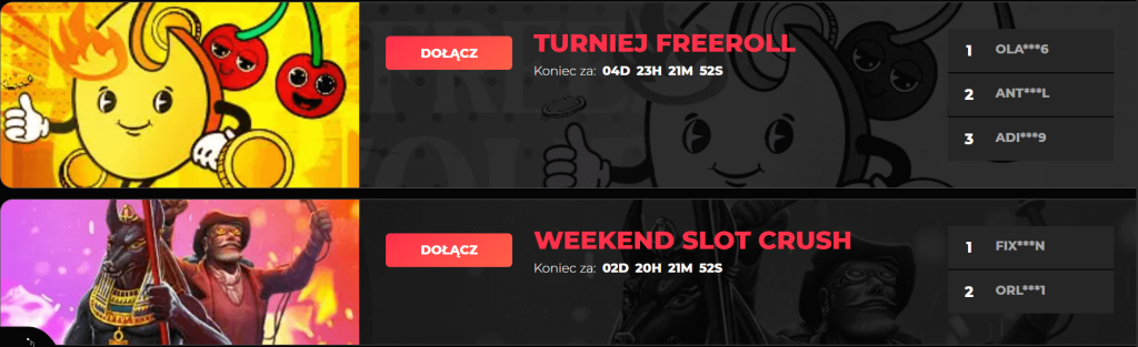 Turnieje w Hot Slots