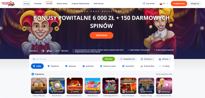 Kasyno Vulkan Vegas