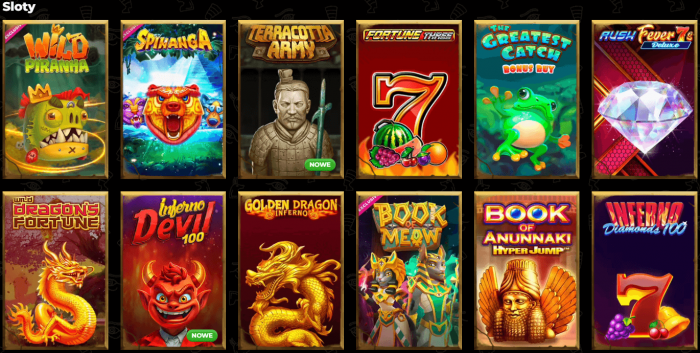 Automaty do gier AmunRa Casino