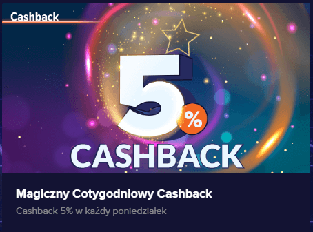 Cotygodniowy Cashback
