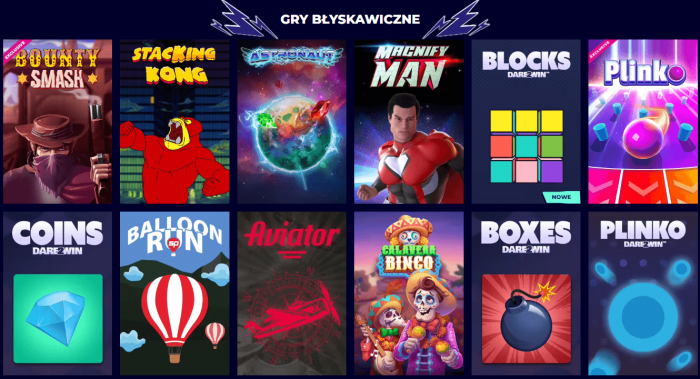 Gry Błyskawiczne
