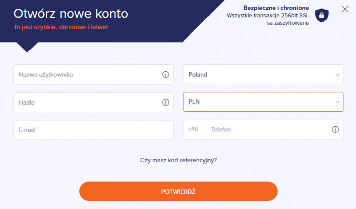 jak zarejestrowa s w CasinoMega