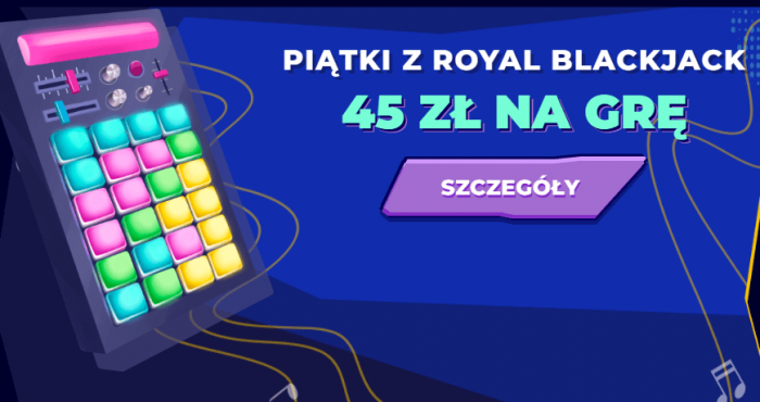 Piatki z Royal Blackjack