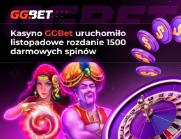 Kasyno GGBet uruchomiło listopadowe rozdanie 1500 darmowych spinów