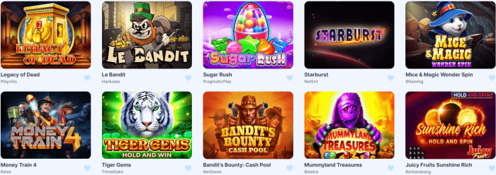 Automaty do gier Icebet
