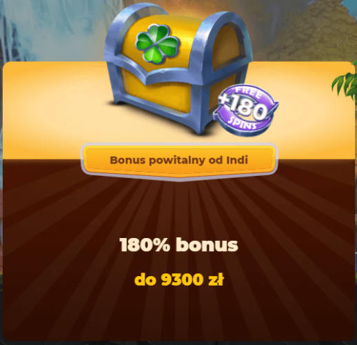 Bonus Powitalny od Indi WinLegends 