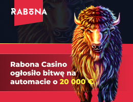 Rabona Casino ogłosiło bitwę na automacie o 20 000 €