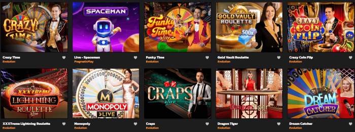 Kasyno na żywo SpinsBro Casino