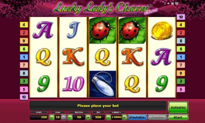 Slot Lucky Lady's Charm Deluxe