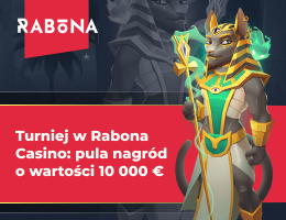 Turniej w Rabona Casino: pula nagród o wartości 10 000 €