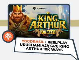 Yggdrasil i ReelPlay uruchamiają grę King Arthur 10K WAYS Yggdrasil i ReelPlay uruchamiają grę King Arthur 10K WAYS