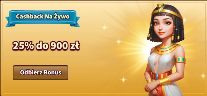 Cashback na Zywo MyEmpire Casino