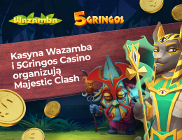 Kasyna Wazamba i 5Gringos Casino organizują Majestic Clash