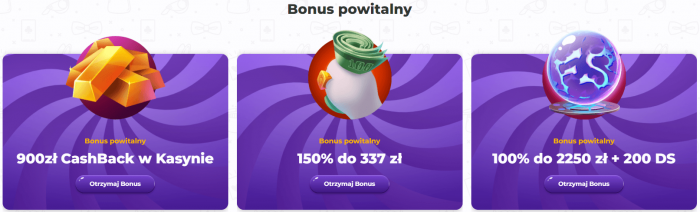 Bonus Powitalny Cadabrus Casino