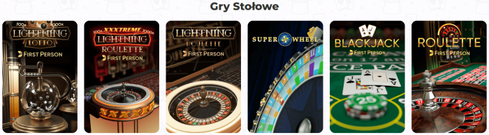 Gry stołowe Cadabrus Casino
