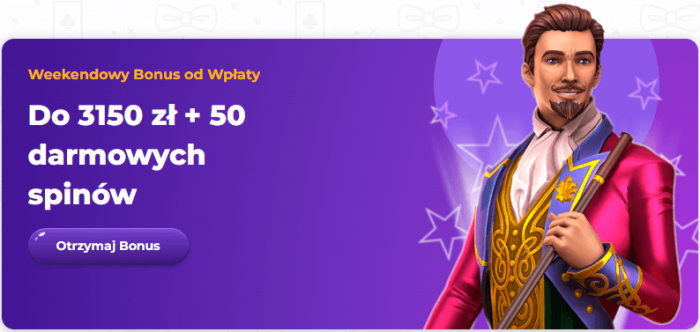 Weekendowy Bonus od Wplaty