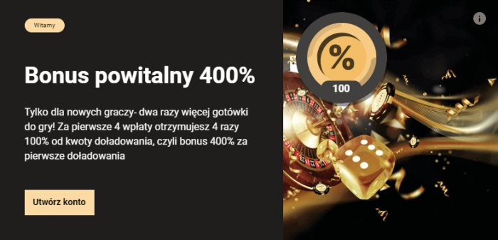 Bonus Powitalny PanKasyno