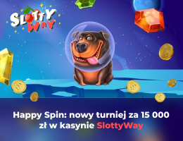 Happy Spin nowy turniej za 15 000 zł w kasynie SlottyWay Happy Spin: nowy turniej za 15 000 zł w kasynie SlottyWay