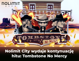 Nolimit City wydaje kontynuację hitu Tombstone No Mercy Nolimit City wydaje kontynuację hitu: Tombstone No Mercy