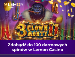 Zdobądź do 100 darmowych spinów w Lemon Casino Zdobądź do 100 darmowych spinów w Lemon Casino