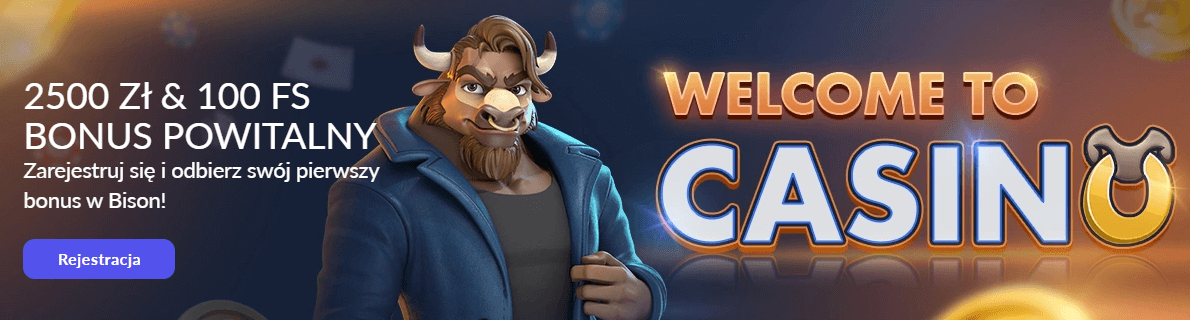 Bison Casino Bonus Powitalny