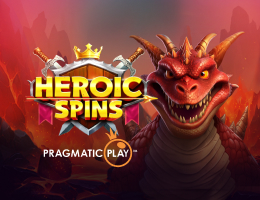 Nowy automat Heroic Spins od Pragmatic Play