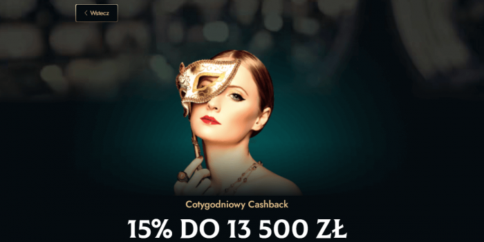 Cotygodniowy Cashback