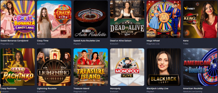 Kasyno na Żywo Rolling Slots