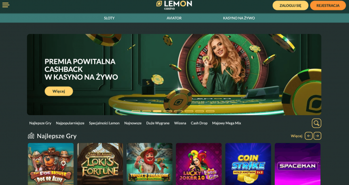 Oficjalna Strona Lemon Casino