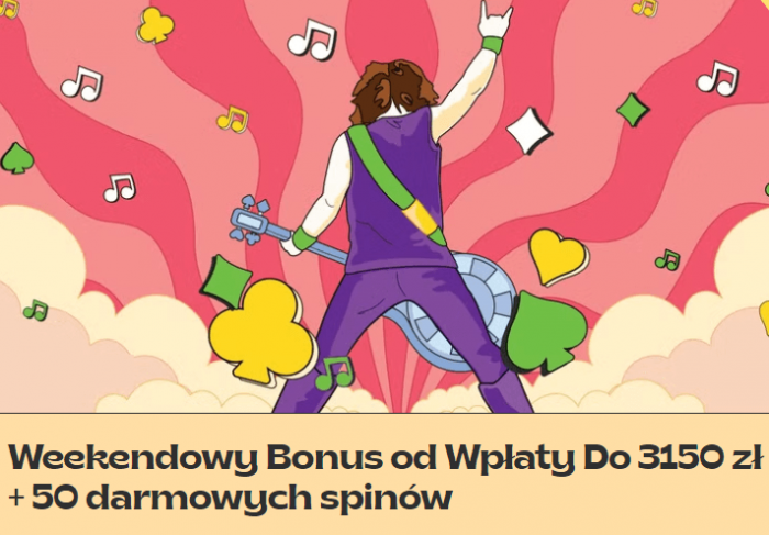 Weekendowy Bonus od Wplaty w Vinyl Casino
