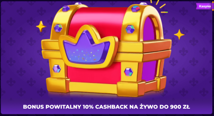 Powitalny Cashback Bonus 