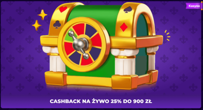 Cashback dla Kasyna na Zywo RoyalGame
