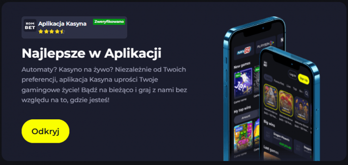 Aplikacja BDMBet 