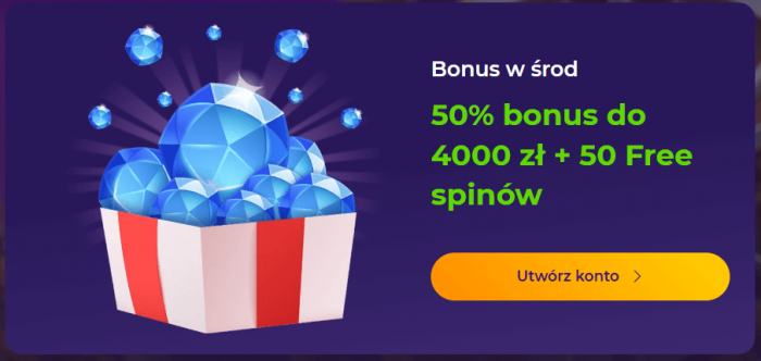 Bonus w Srody iWild Casino