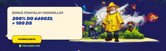 Bonus Powitalny Highroller Gamblezen