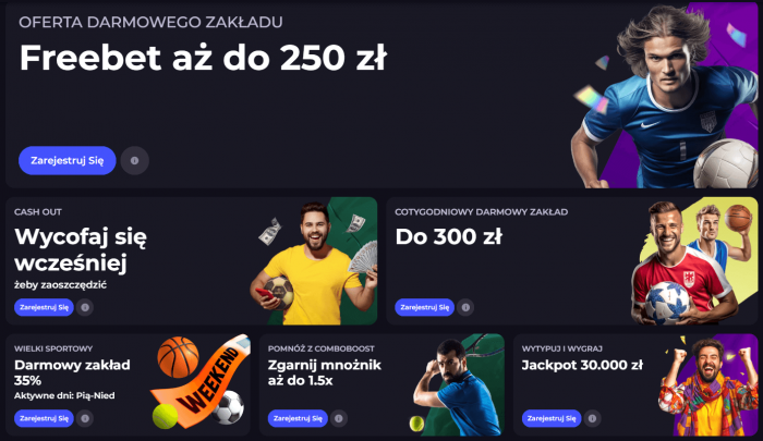 CryptoLeo Bonusy w Sekcji Zakładów