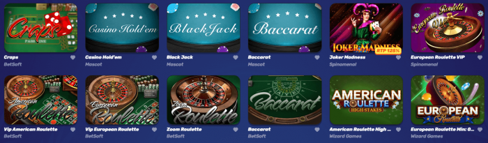 Gry Planszowe GambleZen Casino