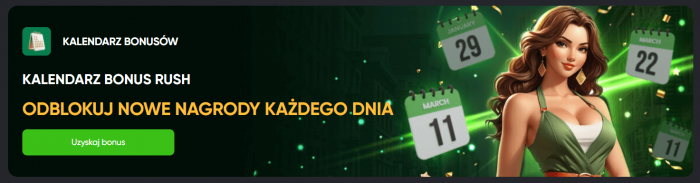 Kalendar Bonus Rush