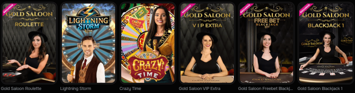 Revolution Casino gry na żywo