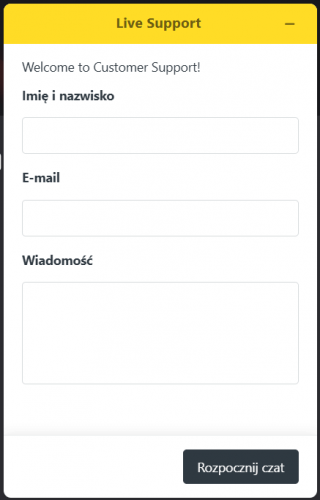 Obsługa w Fezbet