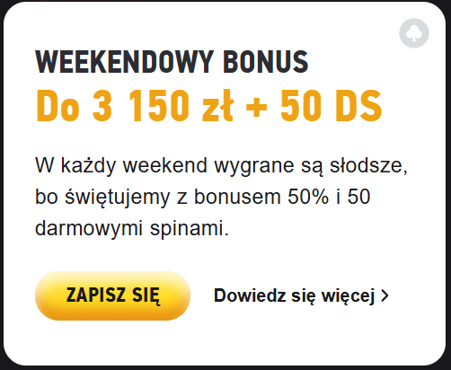 Bonus Weekendowy