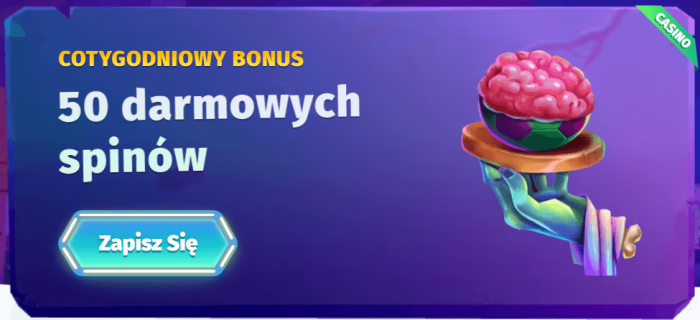Cotygodniowy Bonus Casombie