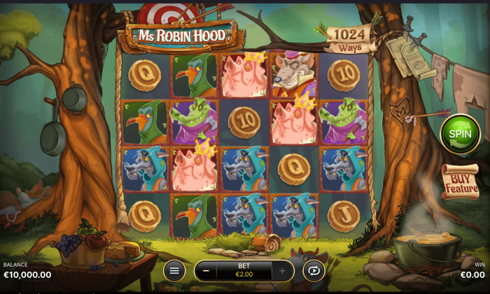 Ms Robin Hood NetEnt